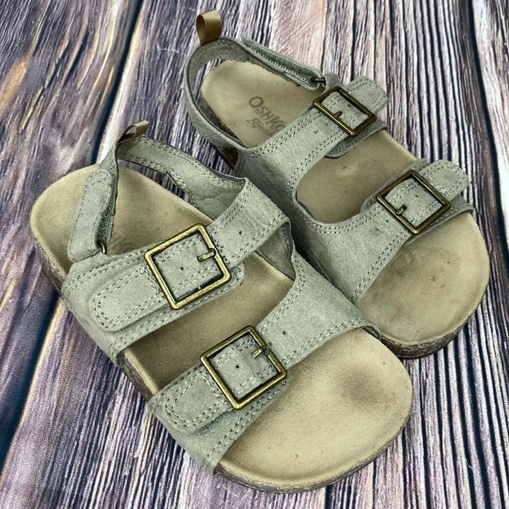 Oshkosh Tan Sandals- Size 11